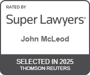 Rated By Super Lawyers | John McLeod | Selected in 2025 | Thomson Reuters