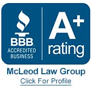 BBB | Accredited Business | A+ rating | McLeod Law Group | Click For Profile
